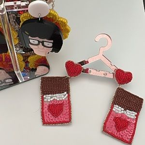 Chocolate 🍫 earrings